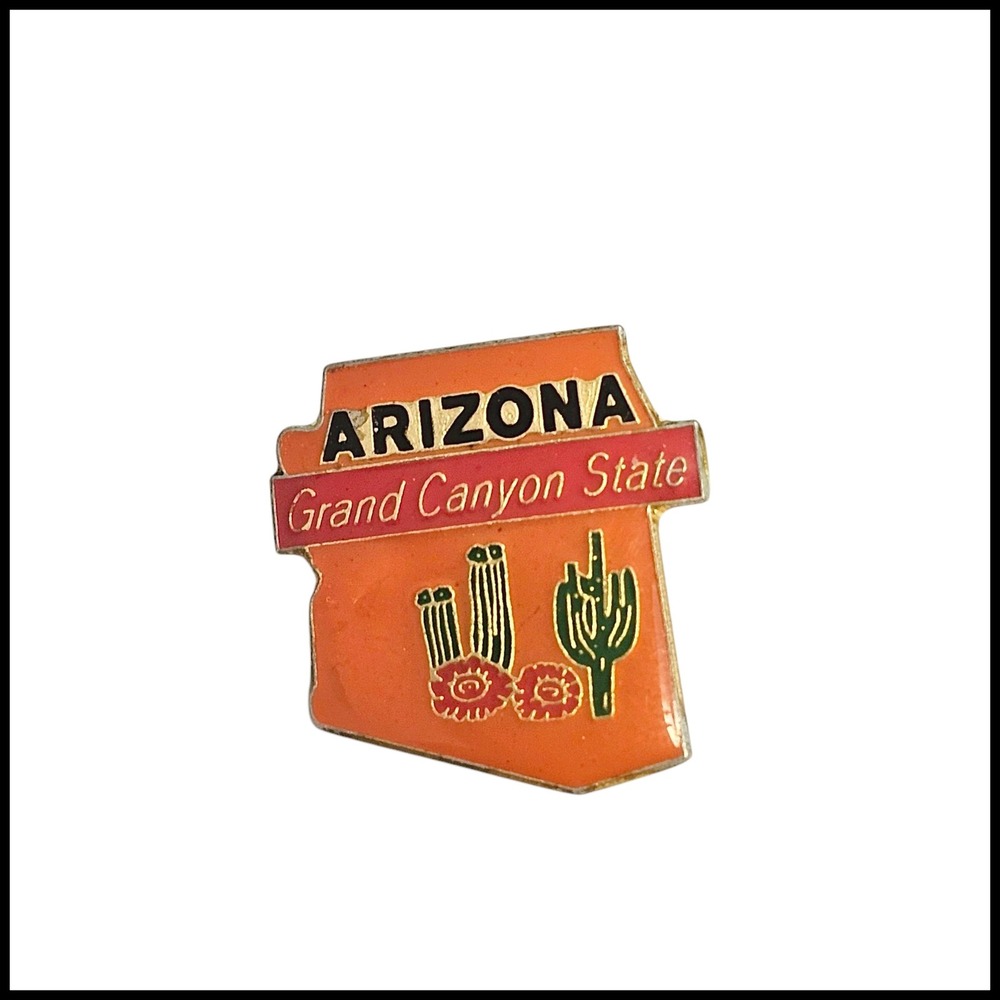 Arizona‎ Grand Canyon State Souvenir Travel Collectible Pin Badge